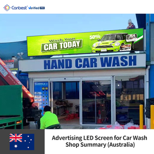 Canbest cửa hàng phía trước mở dẫn Màn hình hiển thị bảng điều khiển, SMD 4mm ngoài trời P4 ecran pantalla dẫn biển quảng cáo Đăng - Product Image 4