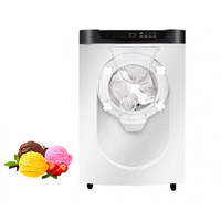 Commerciële desktop hard ijsmachine voor yoghurt & melk, hoge productiviteit, fruitijsmachine voor snackapparatuur