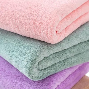 Telo da bagno in microfibra <span class=keywords><strong>per</strong></span> la fabbrica di capelli all'ingrosso personalizzato di grandi dimensioni <span class=keywords><strong>per</strong></span> adulti in pile di colore semplice rettangolo stampa set di <span class=keywords><strong>asciugamani</strong></span> da bagno - Product Image 5