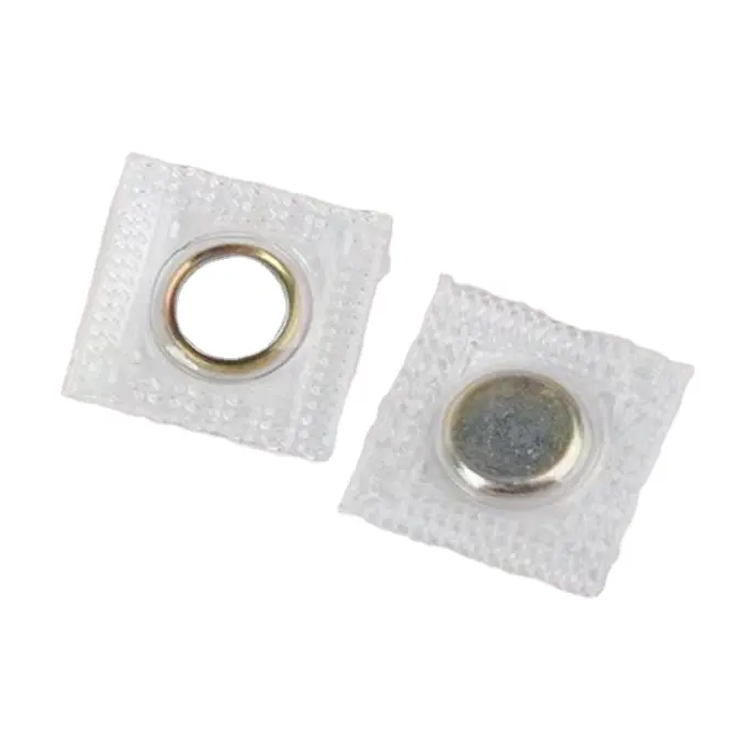 कस्टम पीवीसी छिपा सिलाई चुंबक तस्वीर बटन बिल्ला मजबूत डिस्क Neodymium मैग्नेट के लिए अदृश्य चुंबकीय बटन कपड़े बैग