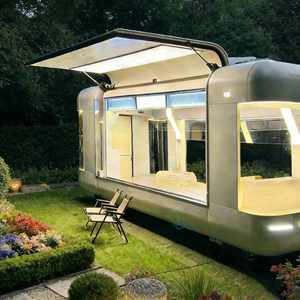 移动餐车、移动酒吧、热狗和咖啡车、餐饮拖车、装备齐全的冰淇淋车、全套厨房 - Product Image 1