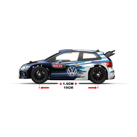 Voiture de course RC à dérive MJX Hyper Go 14304 à l'échelle 1:14 avec châssis en métal, moteur sans balais, câble USB inclus - Jouet de loisir RC