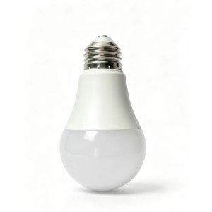 หลอดไฟ LED ทรงกลม A19 SMD ขั้ว E26 AC110~120V ไม่สามารถหรี่แสงได้ โคมไฟพลาสติก + ถ้วยอะลูมิเนียมเคลือบพลาสติก CRI Ra80 - Product Image 6