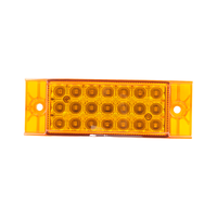 Vente en gros de feux latéraux LED pour camions 12V 24V, lampes indicatrices de largeur pour remorques, feux indicateurs pour bateaux, garantie de 12 mois