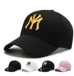 Logo personalizzato twill di cotone cappello papà uomini 6 pannello di sport del ricamo berretto da baseball ricamato