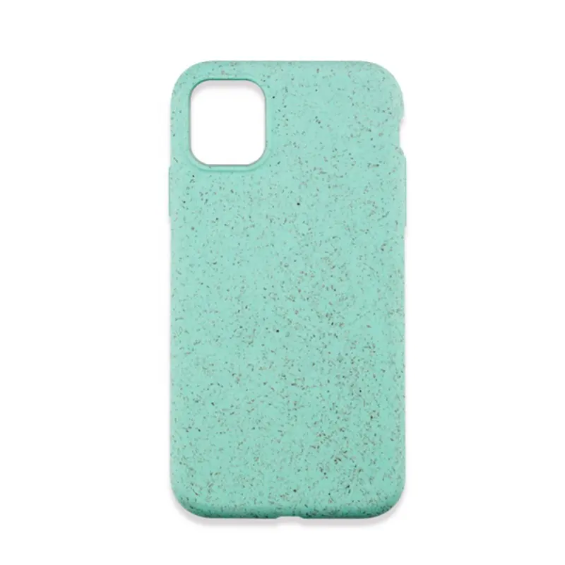 Factory New Custom Multi-Color Eco Friendly 100% Biodegradable Composed Wheat Straw Phone Case