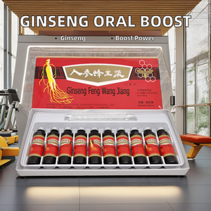 Forte demande Marque privée Supplément booster énergétique <span class=keywords><strong>Gelée</strong></span> <span class=keywords><strong>royale</strong></span> de ginseng Tir liquide oral au miel pour homme et femme - Product Image 2