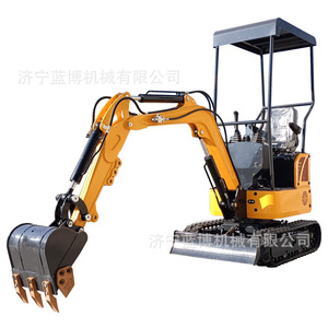 Mini-excavatrice sur chenilles de 1,5 tonne avec rayon de braquage court pour usage agricole et de construction - Product Image 3