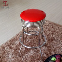 Tabouret de bar de style vintage américain des années 50 - Chaise de restaurant
