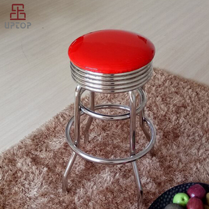 Taburete de Bar Estilo <span class=keywords><strong>Diner</strong></span> - Vintage Restaurante Americano Años 50, Sillas de Bar Estilo <span class=keywords><strong>Diner</strong></span>, Silla de Restaurante - Product Image 4