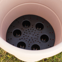 Lapisan Filter Pot Bunga Premium 20cm & 25cm Pelat Jaring Drainase untuk Akar yang Sehat dan Aerasi yang Lebih Baik