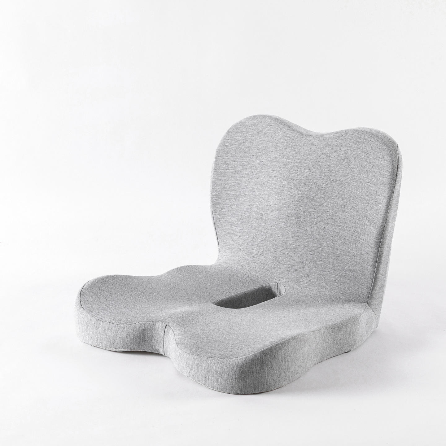 Gris clair - Coussin bas