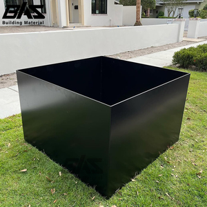 3003 alta in alluminio lungo fioriera casa giardino esterno vaso di fiori con aria condizionata recinzione spazzatura recinzione per le piante - Product Image 4