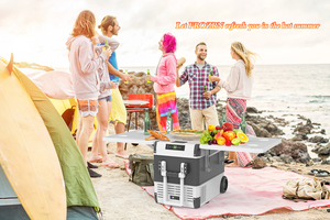 Tủ lạnh di động 12V mát cắm trại Tủ đông có thể được sử dụng ở xe hơi hoặc nhà hoặc ngoài trời - Product Image 4