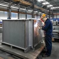 Transformador de Distribución Sumergido en Aceite con Cambiador de Tomas Fuera de Circuito, Certificado ANSI C57, UL e ISO, Personalizado, 33kV 2500kVA