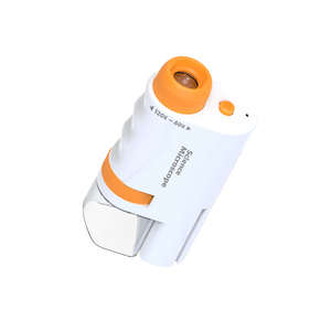 Kit Microscopio Portatile in Plastica Educativo per Esperimenti Scientifici, Ausili Didattici Biologici per Uso Scolastico, Risorse Didattiche - Product Image 3