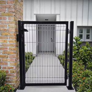 Gran oferta, valla de jardín de seguridad de acero galvanizado estilo artesano, novedad, puerta de puerta modelada en 3D con disponibilidad de modelado - Product Image 1