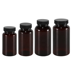 100ml 120ml 150ml 250ml Empty Brown PET Capsule Bottle Supplement Packaging <b>Pill</b> <b>Containers</b> Tablet Bottles - Product Image 1