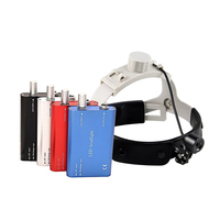 Loupe à haute intensité Clip lumière portable avec filtres OED OEM dentaire LED lampe frontale chirurgicale phare médical à clipser