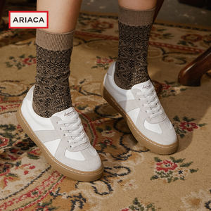Ariaca 2025 <span class=keywords><strong>Sneakers</strong></span> Casual Unisex per Bambini Leggere Antiscivolo in Vera Pelle Bianca Slip-On per Primavera Autunno Nuova Collezione - Product Image 2