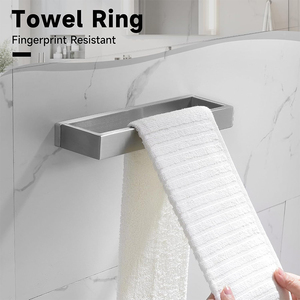 Ensemble moderne de 5 accessoires de salle de bain, comprenant un ensemble d'accessoires de <span class=keywords><strong>toilette</strong></span>, un ensemble de porte-peignoirs et un ensemble de barres porte-serviettes, <span class=keywords><strong>pour</strong></span> hôtel - Product Image 5