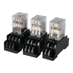 รีเลย์อินเตอร์มิเดียทอร์ 220V AC 24V 12V HH54P รีเลย์แม่เหล็กไฟฟ้าขนาดเล็ก 8 ขา 2NO หน้าสัมผัสกำลังต่ำ - Product Image 2