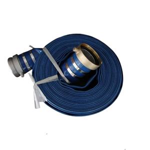 2 \ "3 \" 4 \ "pulgadas PVC Lay Flat Irrigation Pipe Alta presión Flexible Durable 100M Manguera suave PC Layflat Manguera de descarga de agua - Product Image 6