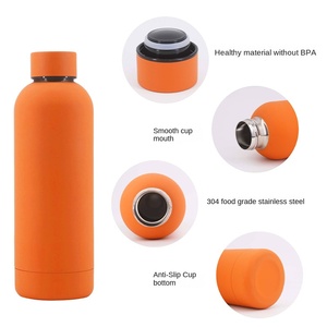 Gobelet en acier inoxydable 500 de 304 ml isolé coloré à main avec logo personnalisé bouteilles sous vide de sport anti-fuite à petite bouche pour le <span class=keywords><strong>voyage</strong></span> - Product Image 4