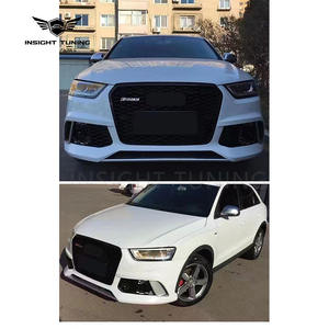 Kit carrosserie diffuseur lèvre arrière <span class=keywords><strong>de</strong></span> calandre <span class=keywords><strong>de</strong></span> pare-chocs <span class=keywords><strong>de</strong></span> voiture à <span class=keywords><strong>prix</strong></span> compétitif 2012-2015 pour Audi Q3 mise à niveau vers le kit carrosserie <span class=keywords><strong>RS3</strong></span> - Product Image 4