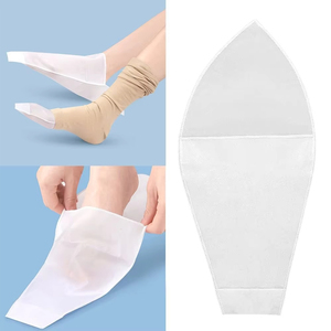 Facile scivolo a punta aperta compressione calzino aiuto per mettere su veloce calza applicatore per uomini e donne disabili anziani - Product Image 1