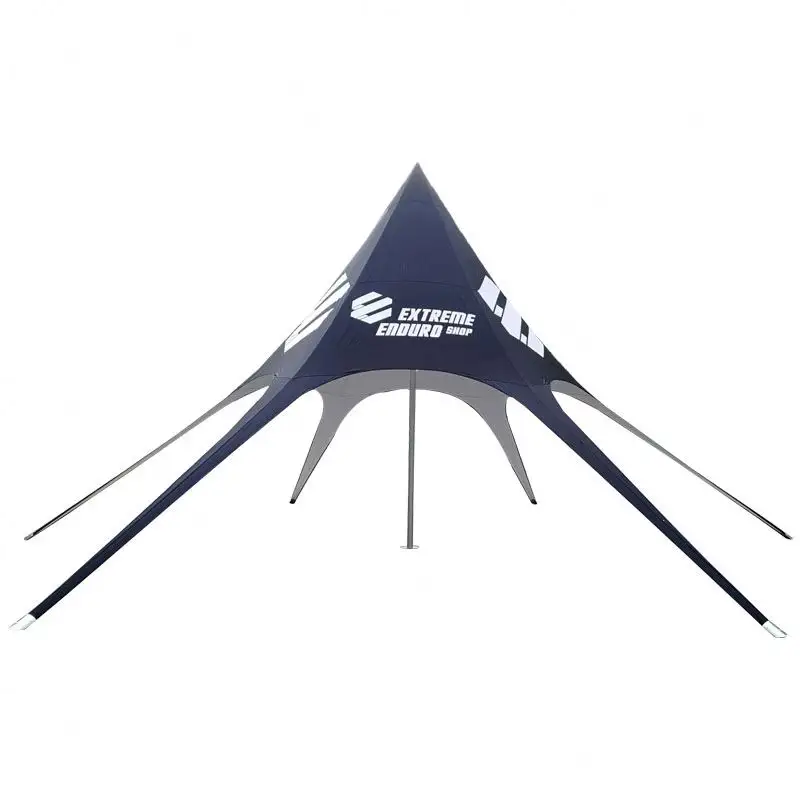 Custom Promotional Star Shaped Canopy Tents, 100 People Marquee Event Tents For Sale
