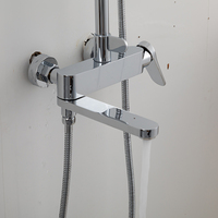 Colonne de douche GAPPO de luxe haute qualité avec robinet thermostatique haute pression et système de douche pluie pour baignoire