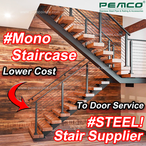 <span class=keywords><strong>Escalier</strong></span> mono-à-corbeaux d'origine usine, <span class=keywords><strong>Escalier</strong></span> de loft, <span class=keywords><strong>Escalier</strong></span> flottant intérieur, <span class=keywords><strong>Escalier</strong></span> droit en acier bien conçu - Product Image 2