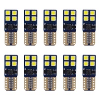 Ziao-ampoules LED pour intérieur de voiture, lampes sans erreur Canbus T10 12V, 3030 8SMD, éclairage pour intérieur de la voiture, carte de secours