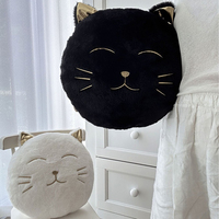 Ins-style créatif mignon chat en peluche canapé sieste coussins maison anniversaire décoratif doux dessin animé jouets coussins Cojin Con Almohada