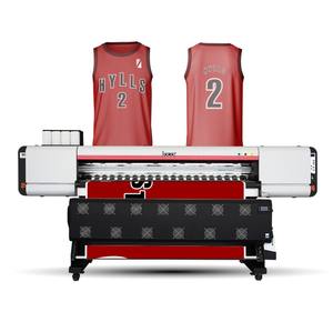 Locor 1,8 m Industrial I3200 Köpfe Groß<span class=keywords><strong>format</strong></span> Sublimation drucker Drucken Sportswear T-Shirts Jersey Textile Fabrics Machine - Product Image 3