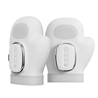 Masseur de mains Eveekon avec chaleur et compression pour l'arthrite, le syndrome du canal carpien, le poignet et les doigts, avec 5 niveaux de compression pour la maison