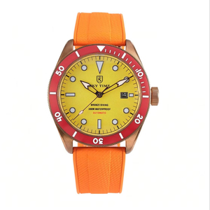 <span class=keywords><strong>Montre</strong></span> mécanique personnalisée en bronze étamé pour homme, <span class=keywords><strong>mouvement</strong></span> <span class=keywords><strong>suisse</strong></span>, lumineuse, automatique, vente en gros directe usine - Product Image 1
