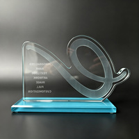 Plaque de récompense en cristal gravée au laser Neelpure 198712, design personnalisé en spirale, pour l'appréciation des réalisations des employés