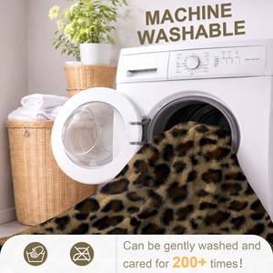 Manta Poncho de Forro Polar para Silla de Ruedas con Broches, Largo hasta la Rodilla, Lavable a Máquina - Product Image 5