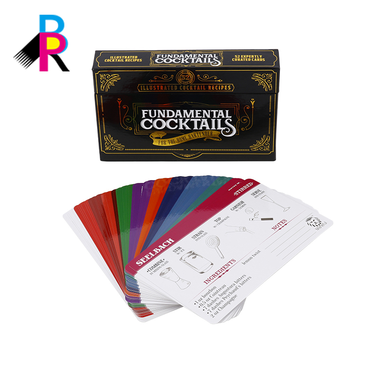 Индивидуальный OEM высококачественный приятный дизайн полноцветная печатная настольная игра карточная колода