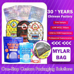 Sac d'emballage personnalisé Supercard de carte de jeu Sac scellé arrière à <span class=keywords><strong>effet</strong></span> holographique avec emballage de marque en zigzag - Product Image 6