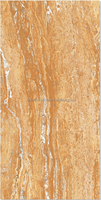 Foshan Supply 600*1200mm Carrelage de sol en porcelaine brillante Carrelage mural de grande taille pour salle de bain d'hôtel Carrelage de réception d'hôtel