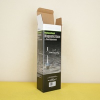 Boîte d'emballage en carton ondulé personnalisée certifiée RoHS avec doublure en éponge, écologique, impression de logo personnalisée, réutilisable, biodégradable