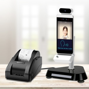 Terminal de reconnaissance faciale Wi-Fi avec contrôle d'accès et mesure de température, personnalisable OEM, intégration carte d'identité et tablette - Product Image 1