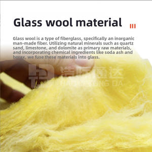 Tablero de aislamiento de fibra de vidrio con clasificación de fuego A1 profesional Aislamiento superior sin formaldehído resistente al agua ecológico - Product Image 4