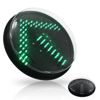 Module de remplacement de feux de signalisation LED pour parking avec boîtier PC résistant aux UV, alimenté par le réseau électrique, cœur rouge et vert
