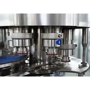 Reliable High Accuracy 2000BPH Multiple Functions Small Automatic Carbonated Drink Water Filling Machine