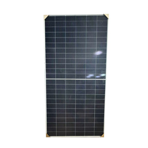 แผงโซลาร์เซลล์แบบสองหน้า 580w 590w 144 ฮาล์ฟเซลล์ กระจกสองชั้น ขนาดเซลล์ 156.75 มม. x 156.75 มม. - Product Image 2