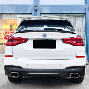 Bmw X3 G01 2018+ Rear Trunk Spoiler Wing Piano Black Carbon Fiber Texture ABS Material - Product Image 2